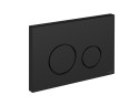 Кнопка Cersanit TWINS для LINK PRO/VECTOR/LINK/HI-TEC пластик черный матовый