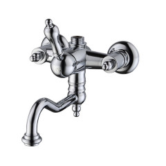 ADRIA-Uno METAL смеситель для ванной со штуцером 3/4 (хром) Caprigo 02M-519-crm