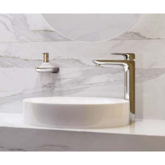 Смеситель для раковины-чаши KLUDI AMEO, 270 мм однорычажный, хром (412980575)