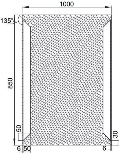 Зеркало Aquanet Сорренто 10085 LED