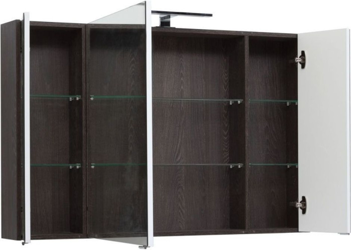 Зеркало-шкаф Aquanet Остин 120 дуб кантербери