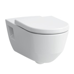 Подвесной унитаз Pro Liberty 36,5х70 см, без барьера, безободковый, без сиденья (8.2196.0.000.000.1)