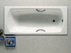 Стальная ванна с ручками Roca PRINCESS 170х70 см прямоугольная (Испания)