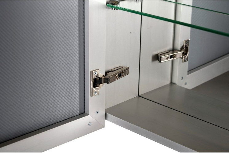 Зеркало-шкаф De Aqua 60 серебро