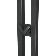 Полотенцесушитель электрический (I-образный) Bauedge Stella Square DB-0083, 13x120 см