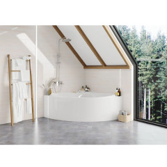 Ванна акриловая ATHENA VAGNERPLAST угловая 150х150 см (VPBA150ATH3E-04)