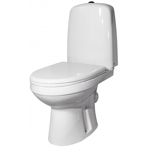Унитаз-компакт Эльдорадо Премиум, сиденье с микролифтом, белый (41301130055)