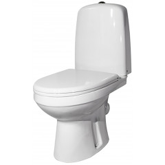 Унитаз-компакт Эльдорадо Премиум, сиденье с микролифтом, белый (41301130055)