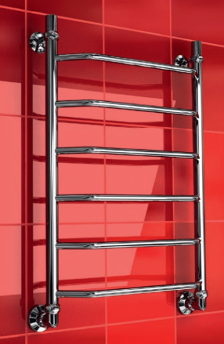 Полотенцесушитель водяной Двин форма лесенка 80х50, цвет Хром (4627085989905)