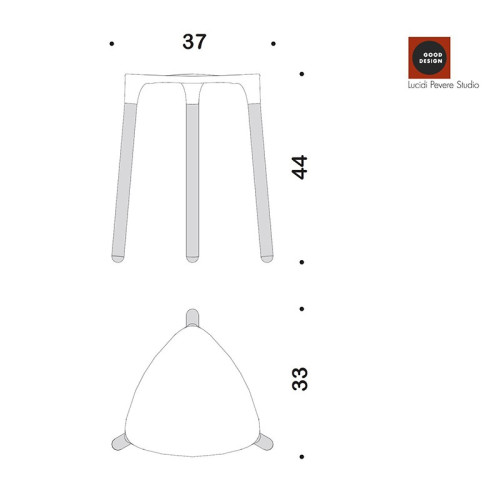 Сиденье для душа Colombo Design Complementi B9988BI