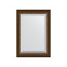 Зеркало настенное с фацетом EVOFORM в багетной раме состаренная бронза, 52х72 см, BY 1128