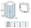 Душевая кабина WeltWasser WW500 Werra 903 90x90