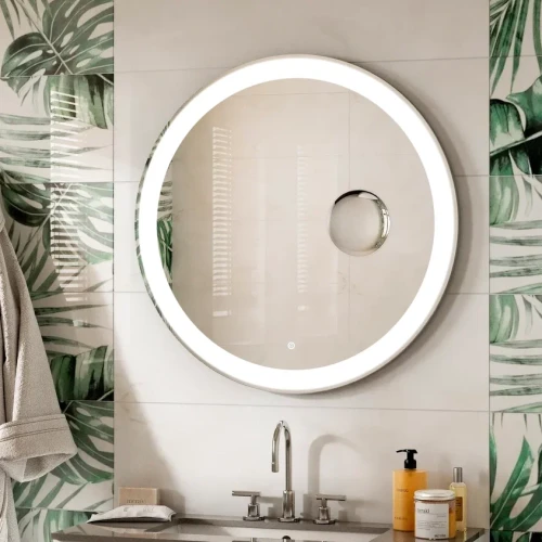 Зеркало Континент Aroma Led d 780 с увеличительным Зеркало Континентм