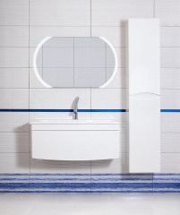 Зеркало Бриклаер Вега Мальта 100 4627125415609 с подсветкой с сенсорным выключателем