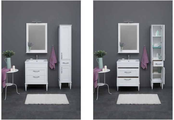 Мебель для ванной Aquanet Денвер 65 белый