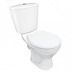 Унитаз компакт Лобненский стройфарфор Оптима Стандарт сливная арматура+сиденье (10/1/5/3-52)