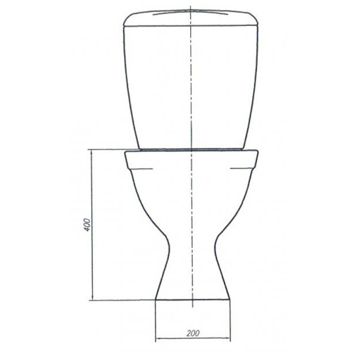 Унитаз компакт Лобненский стройфарфор Оптима Стандарт сливная арматура+сиденье (10/1/5/3-52)