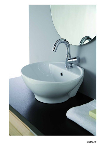 Neroceramica, раковина Momart 38хh19, цвет белый