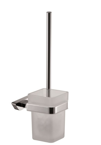 Sanibano Rock, настенный стеклянный ёрш, цвет хром