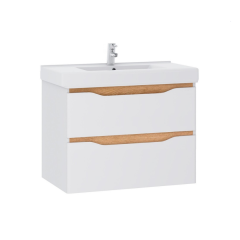 Комплект в ванную Ceruttispa тумба Алессандрия подвесная 60 с умывальником &quot;Кантэ 60&quot;