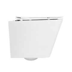 Чаша подвесного унитаза с сиденьем BelBagno DUE BB3103CHR/SC