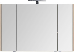 Зеркало-шкаф Aquanet Остин 120 дуб сонома