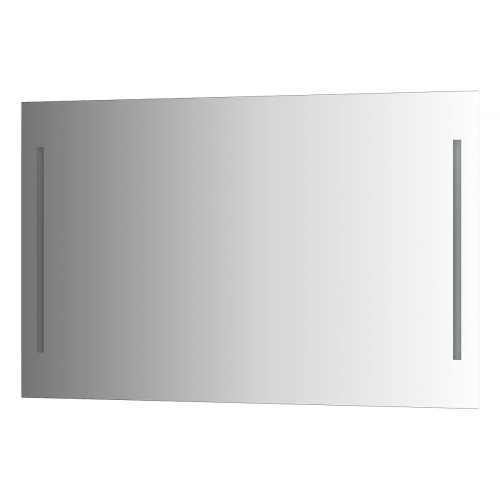 Зеркало настенное с 2-мя встроенными LED-светильниками Ledline EVOFORM 120х75 см, BY 2120