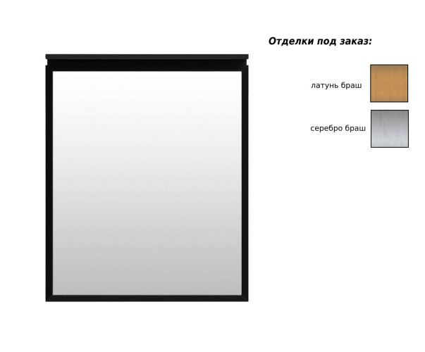 Зеркало Allen Brau Priority 80 1.31015.BB черный