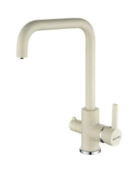 Смеситель для кухни PaulmarkLOGAS, Lo213021-331, Белый, Paulmark