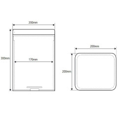 Ведро мусорное Bemeta 125115071