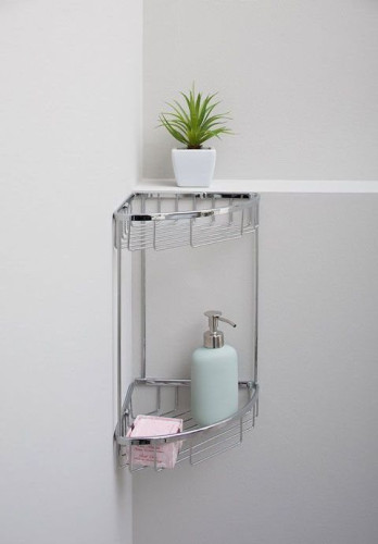 Полочка Aquanet 8136 (28 см, угловая)