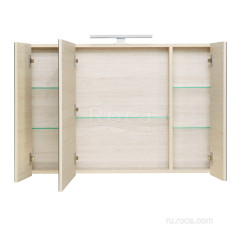 Шкаф зеркальный Roca ETNA 1000, дуб верона