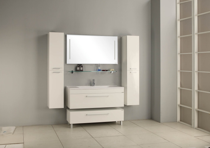 Комод AQUATON Мадрид 120х44.1х35 Белый (1A168803MA010)