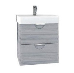 Тумба под раковину AQUATON СИЛЬВА 50 напольная, Дуб Фьорд (1A211701SIW60)