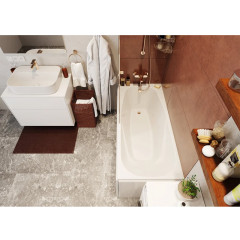 Ванна акриловая VAGNERPLAST ARONIA 160x75 VPBA160ARN2X-04