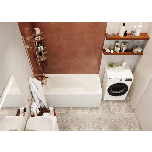 Ванна акриловая VAGNERPLAST ARONIA 160x75 VPBA160ARN2X-04