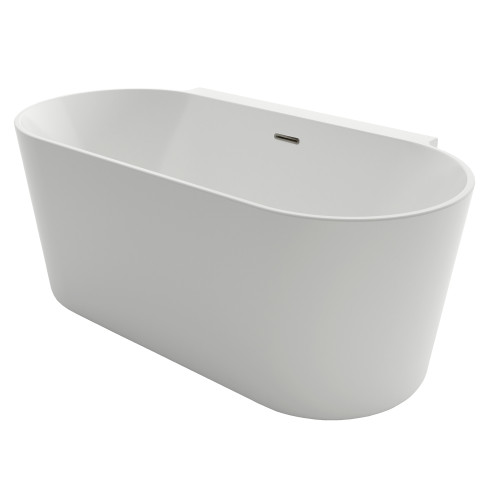 Ванна акриловая Azario MEDFORD 1700х800х580 пристенная, в комплекте с сифоном и металлической рамой