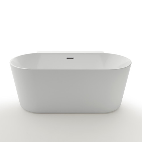 Ванна акриловая Azario MEDFORD 1700х800х580 пристенная, в комплекте с сифоном и металлической рамой