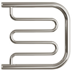 Полотенцесушитель водяной Двин форма фокстрот 50х50, цвет Хром (4627085890232)