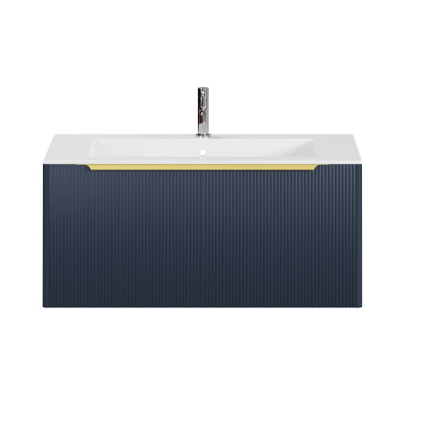 Тумба под раковину Creto Luna Blue 100 см 17-Bl100