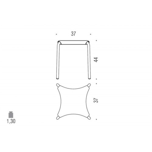 Сиденье для душа Colombo Design Hotel collection B9955.BI