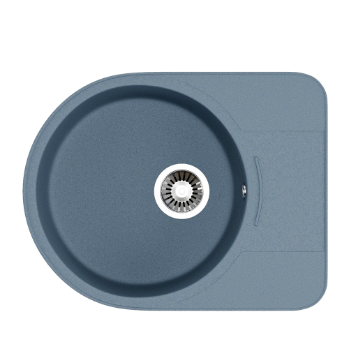 Кухонная мойка Formastone FostoGran FG Паллада, круглая с крылом, серый