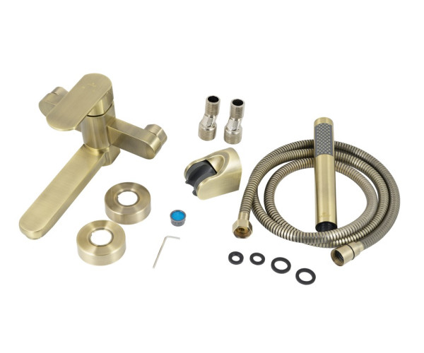 Смеситель для ванны с душем KAISER Sonat (34022L-1)