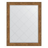 Зеркало настенное с гравировкой EVOFORM в багетной раме виньетка бронзовая, 95х120 см, BY 4357
