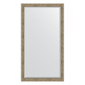 Зеркало напольное с фацетом EVOFORM в багетной раме виньетка античное серебро, 110х200 см, BY 6153