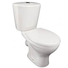 Унитаз компакт Лобненский стройфарфор Оптима Стандарт Псков сливная арматура+сиденье (10/1/5/3-25)