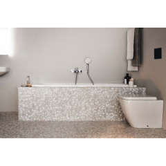 Напольный пристенный унитаз Ideal Standard i.life B безободковый, технология RimLS+, горизонтальный (универсальный) выпуск (T461601)