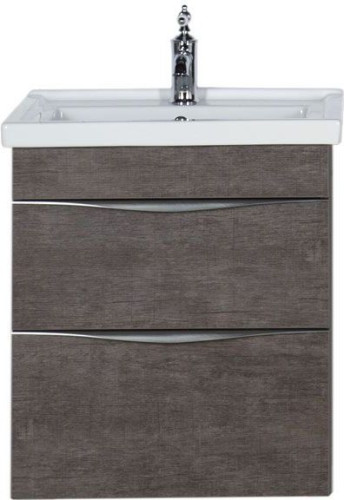 Тумба с раковиной Aquanet Эвора 60 дуб антик