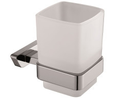 Sanibano Rock, настенный стеклянный стакан, цвет хром