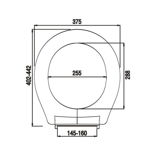 Сиденье для унитаза Milardo 010PP00M31